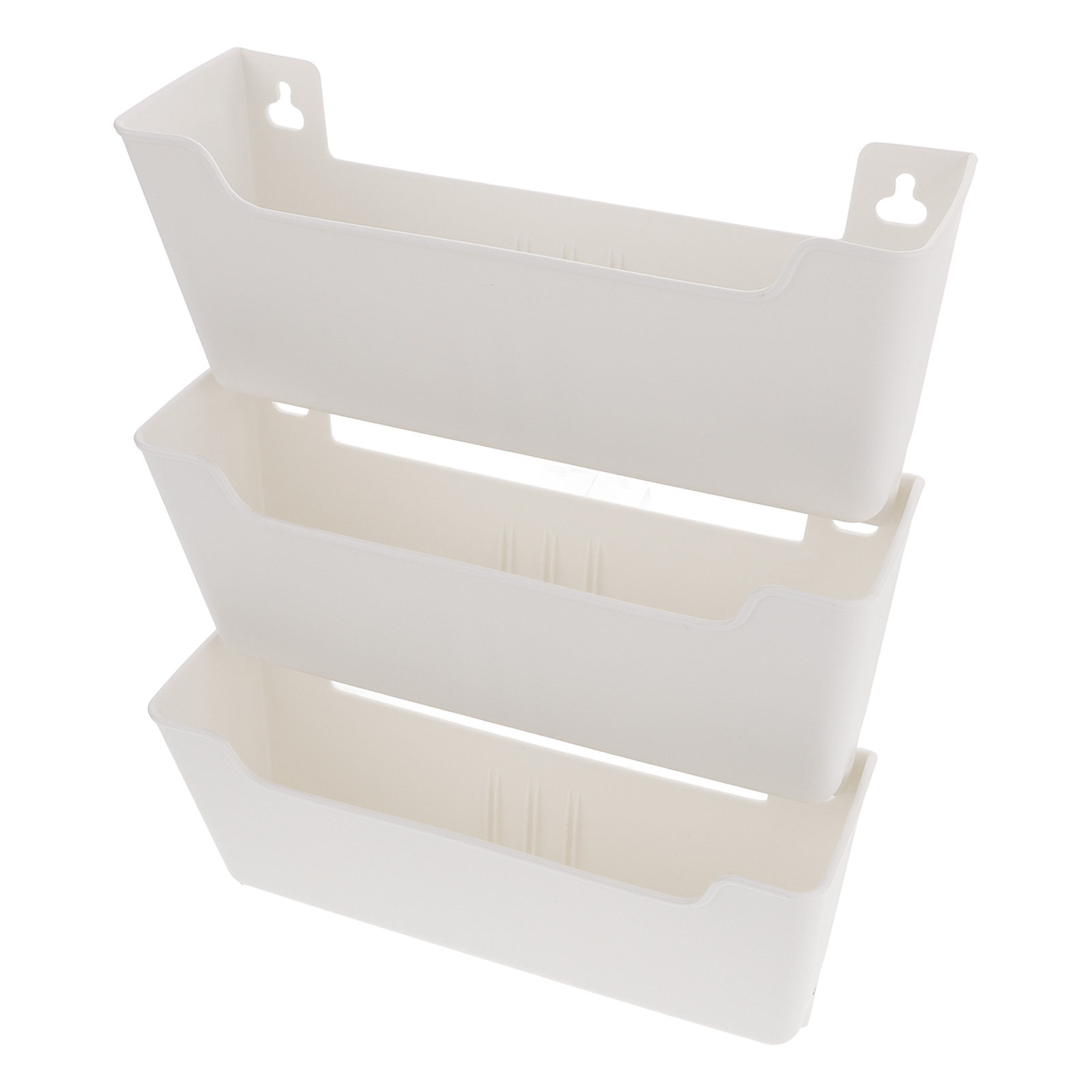 Magazine Holder Rack - 1Set Clear Wall File Organizer Plastic