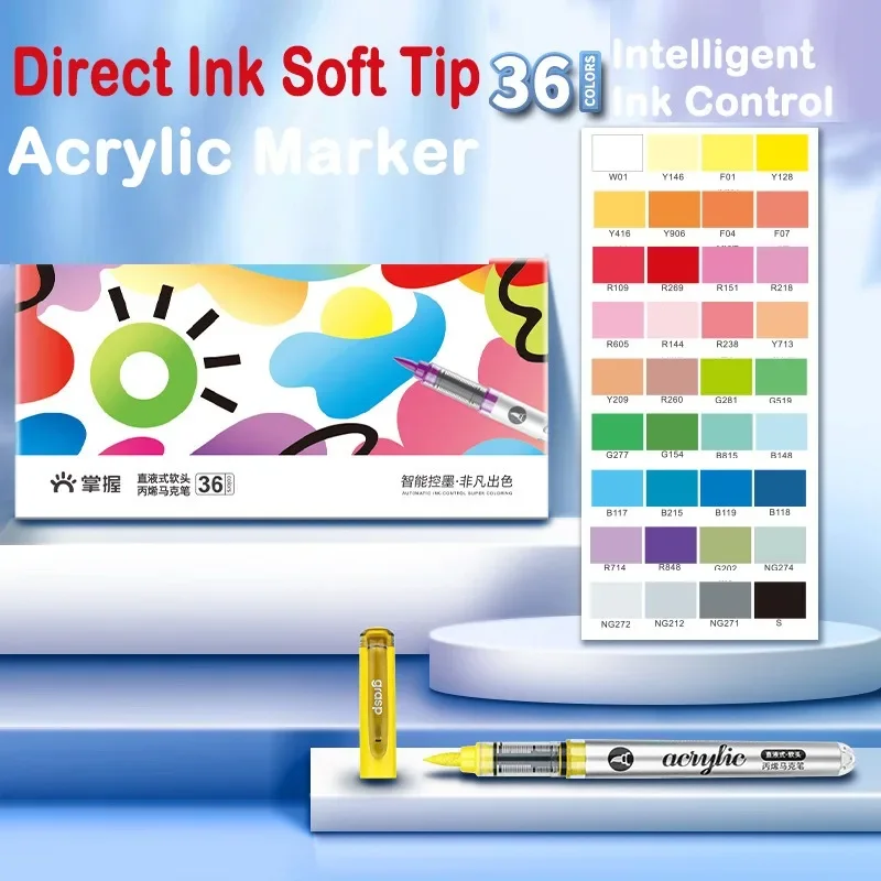 GRASP 120/1 Colors Marker Acry - Copic Marker Sketch recension och pris