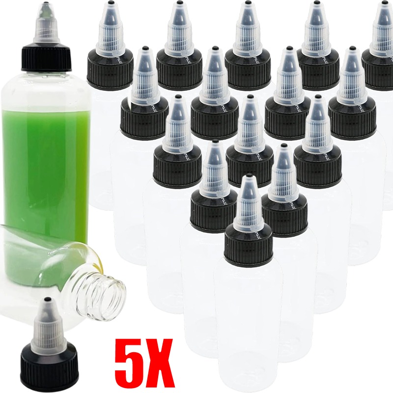 1/5pcs 30-250ml Clear Plastic  - Fountain Pen Bottled Ink recension och pris