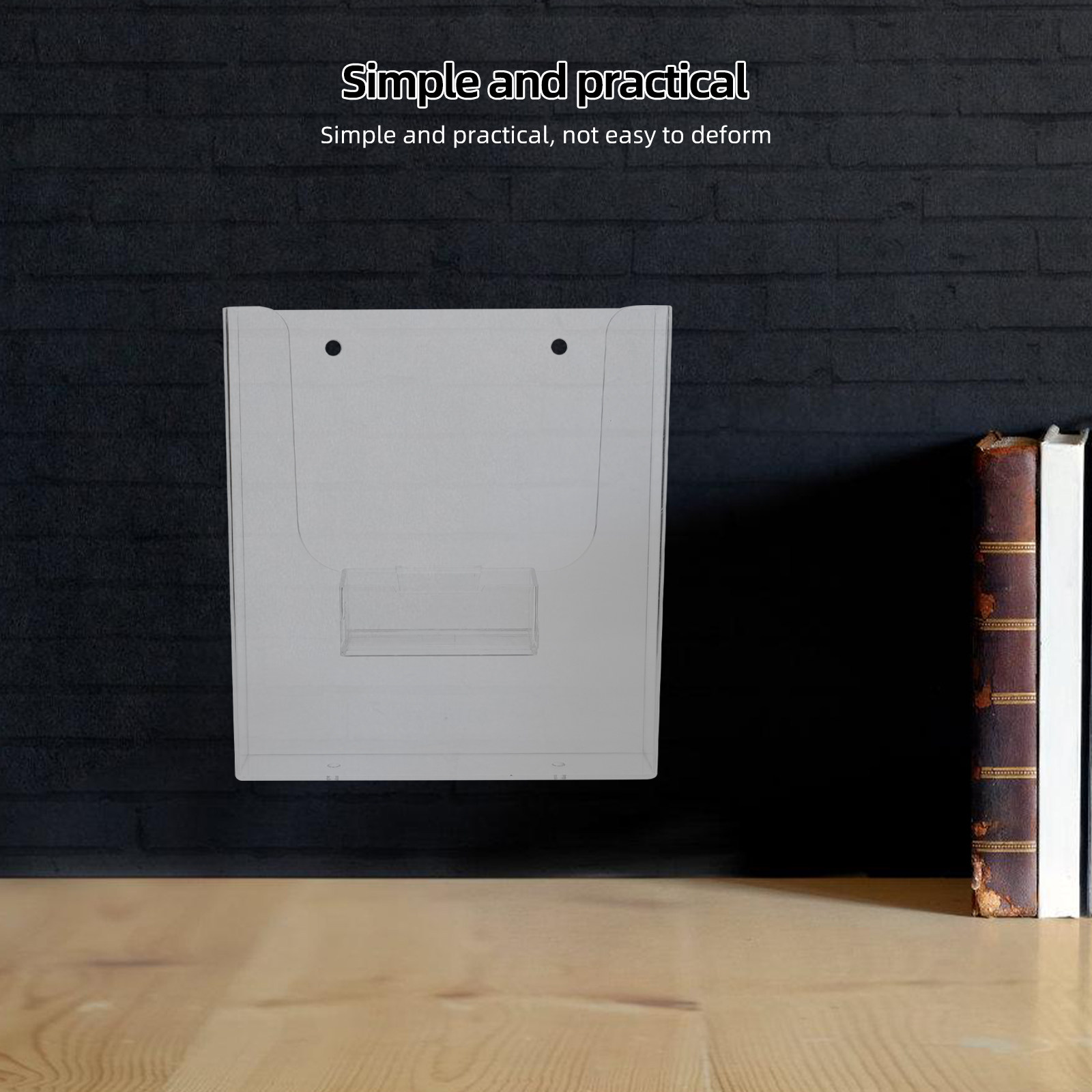 Acrylic A4 File Holder Hanging - Magazine Holder Rack recension och pris