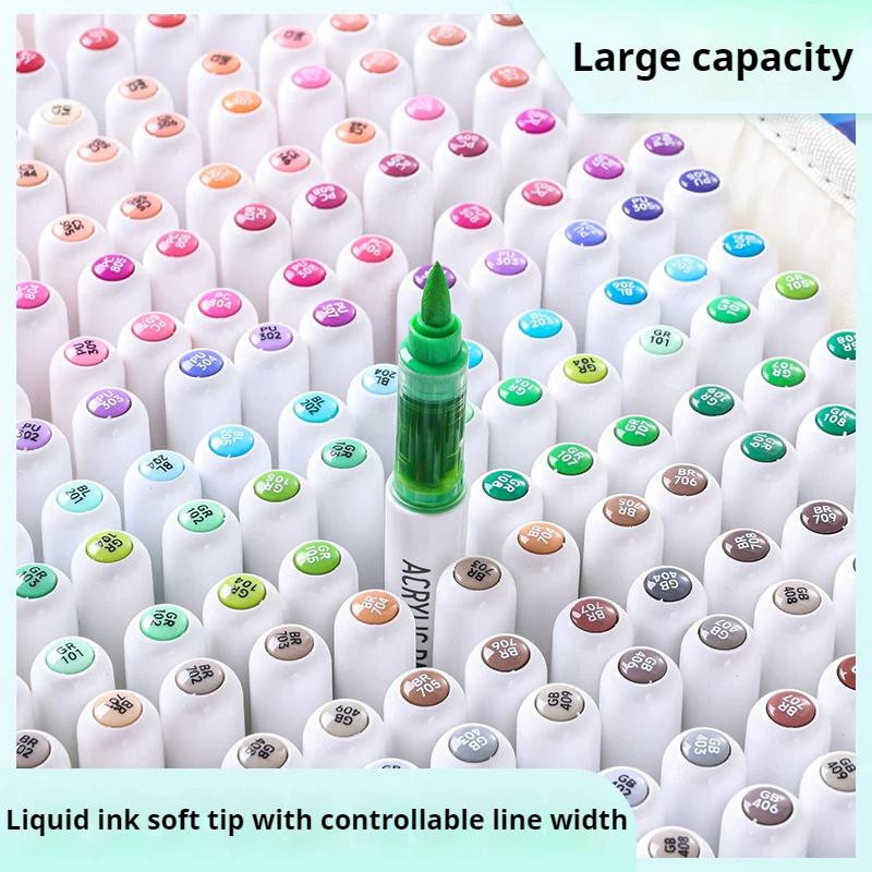LANGUO 240 Colors Direct Liqui - Copic Marker Sketch recension och pris