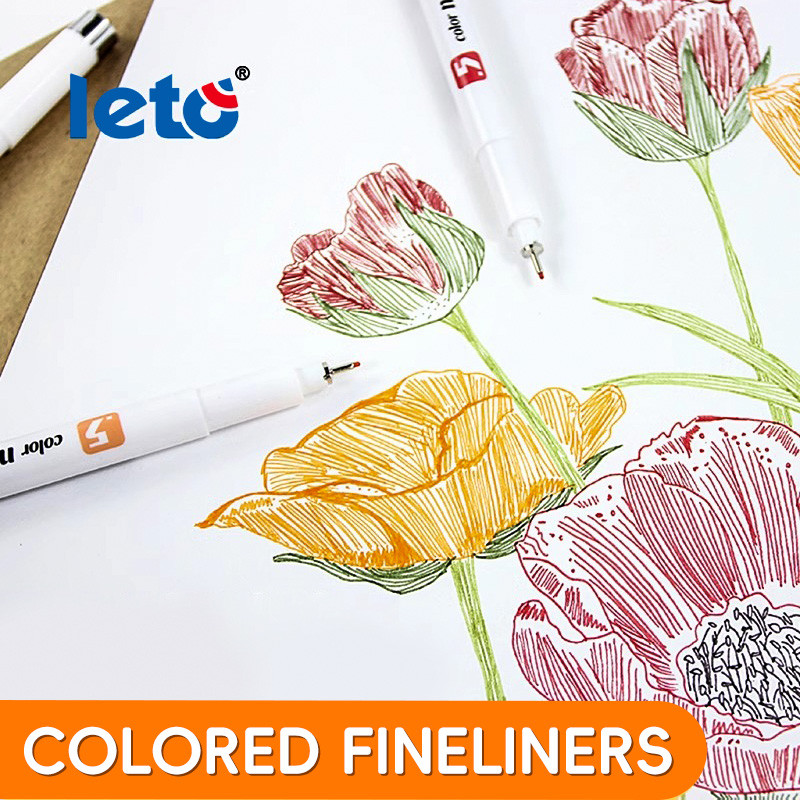Fine liner Needle Pen 12pcs Se - Copic Marker Sketch recension och pris