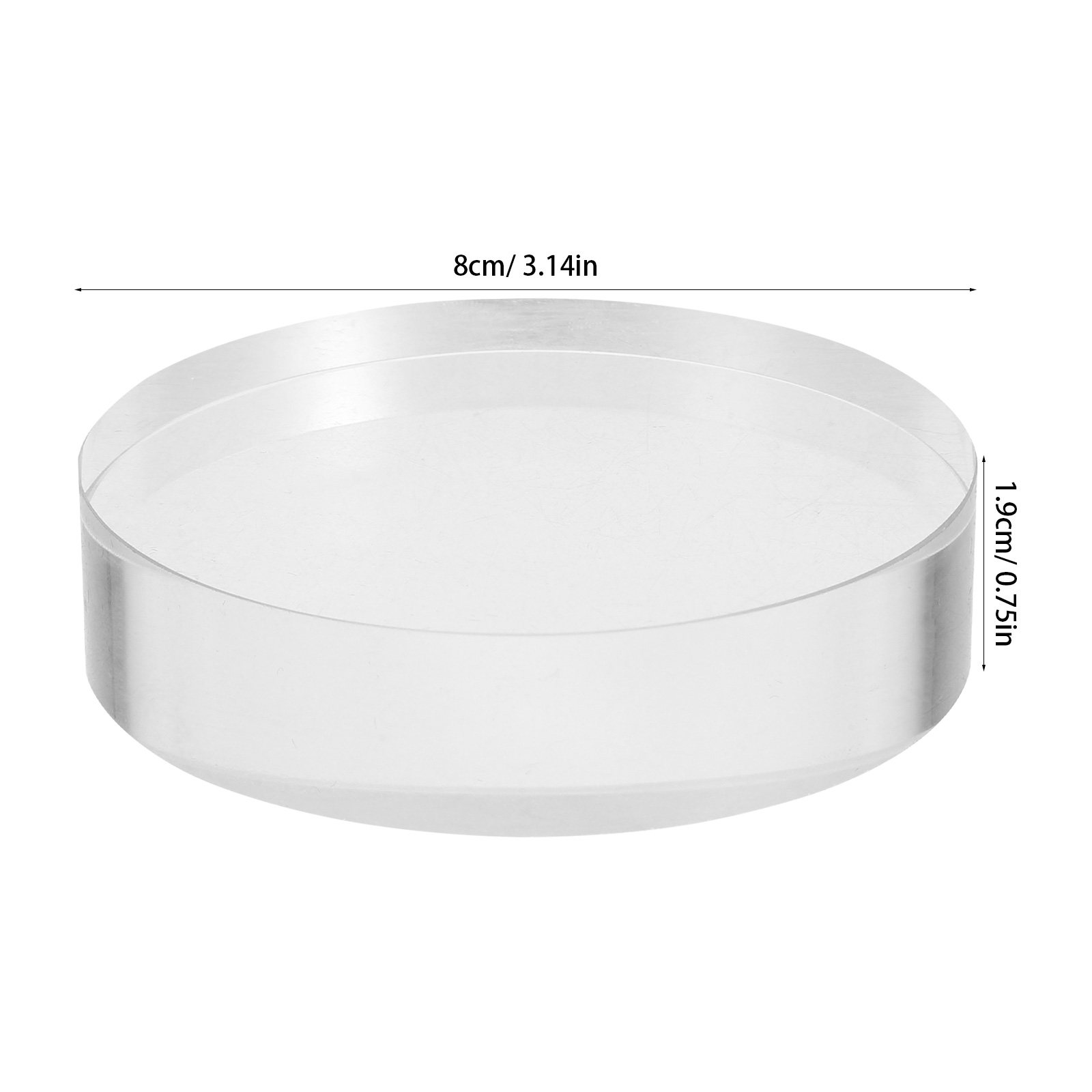 Clear Crystal Round Paperweigh - Paper Weight Crystal recension och pris