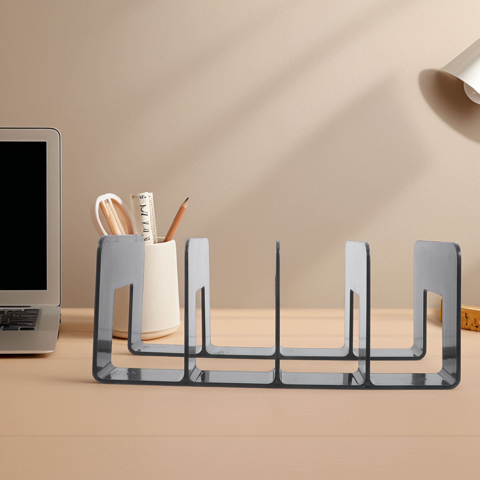 Multicompartment Desktop Book  - Magazine Holder Rack recension och pris