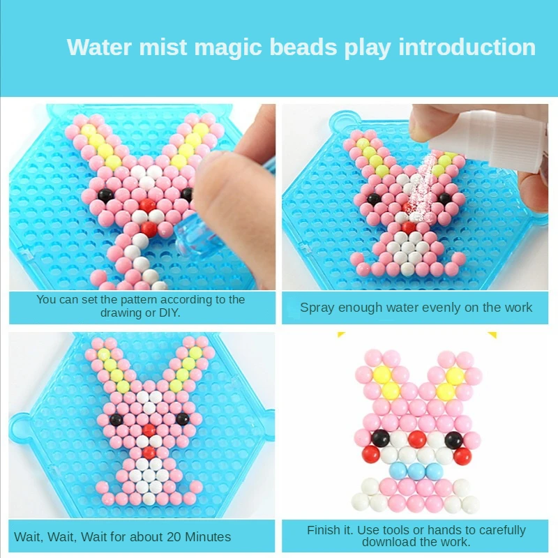 1000 Pcs/box DIY Water Spray M - Paper Weight Crystal recension och pris