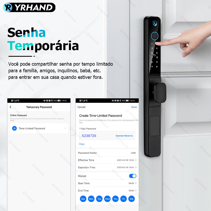 YRHAND fechadura eletronico di - Letter Opener Brass recension och pris