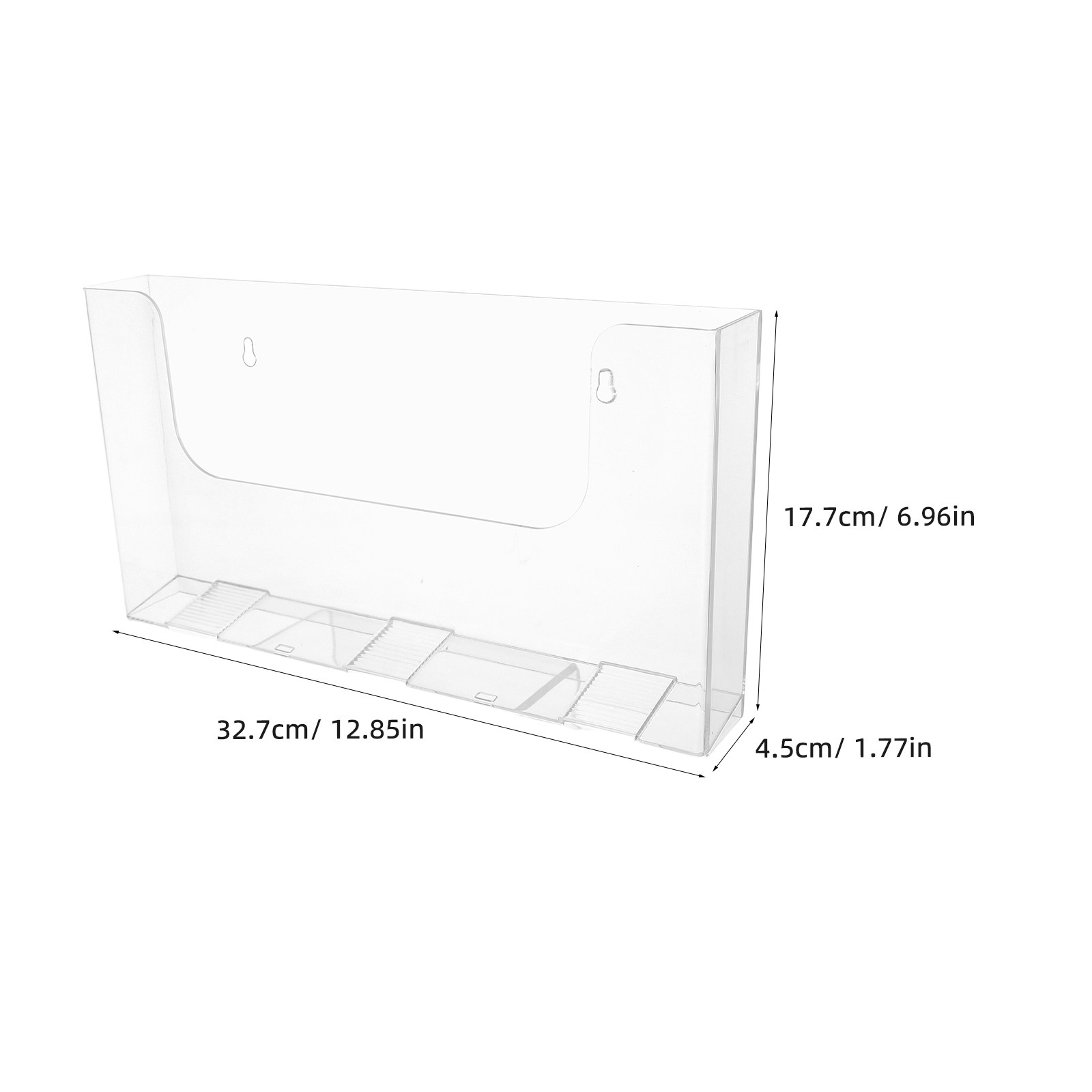 2Pcs Wall Mounted Magazine Hol - Magazine Holder Rack recension och pris