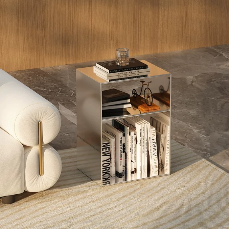 Stainless Steel Mid-Century Co - Magazine Holder Rack recension och pris