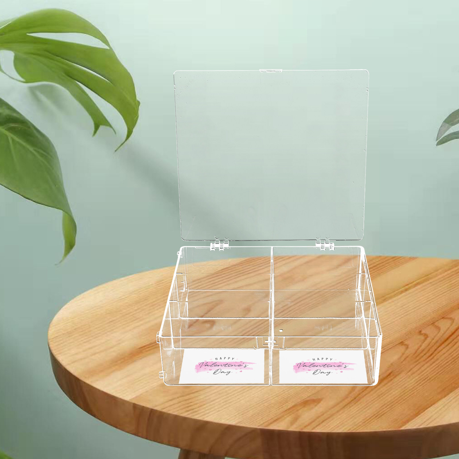 Clear Multipurpose Plastic Sto - Card Index Box recension och pris
